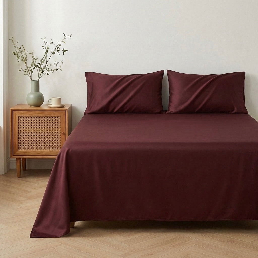600 TC PURE COTTON BEDSHEET SET
