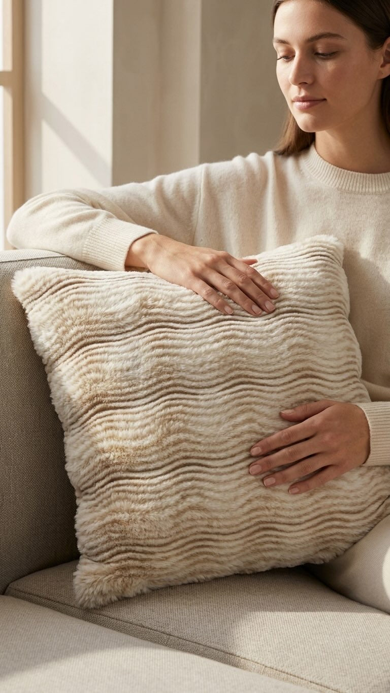 AURELIA FAUX FUR CUSHION