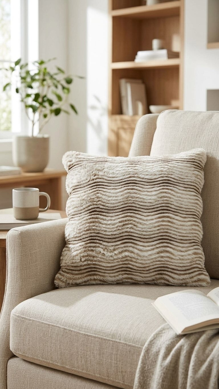 AURELIA FAUX FUR CUSHION