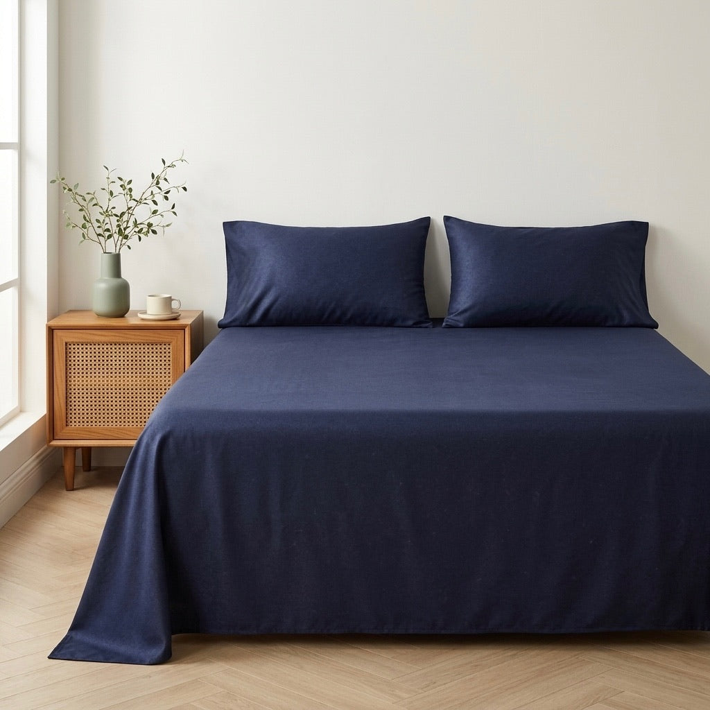 600 TC PURE COTTON BEDSHEET SET