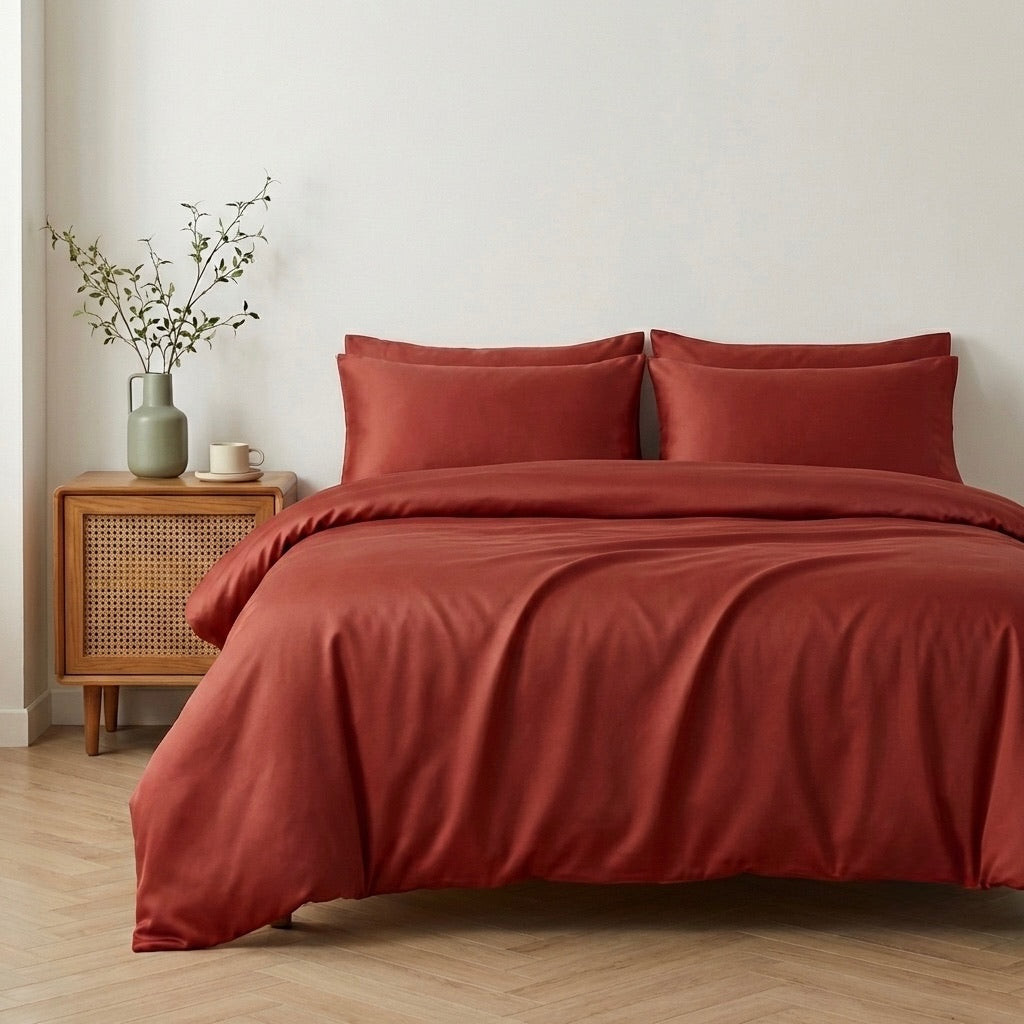 300 TC PURE COTTON DUVET COVER SET