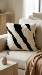 ZAIBI FAUX FUR CUSHION
