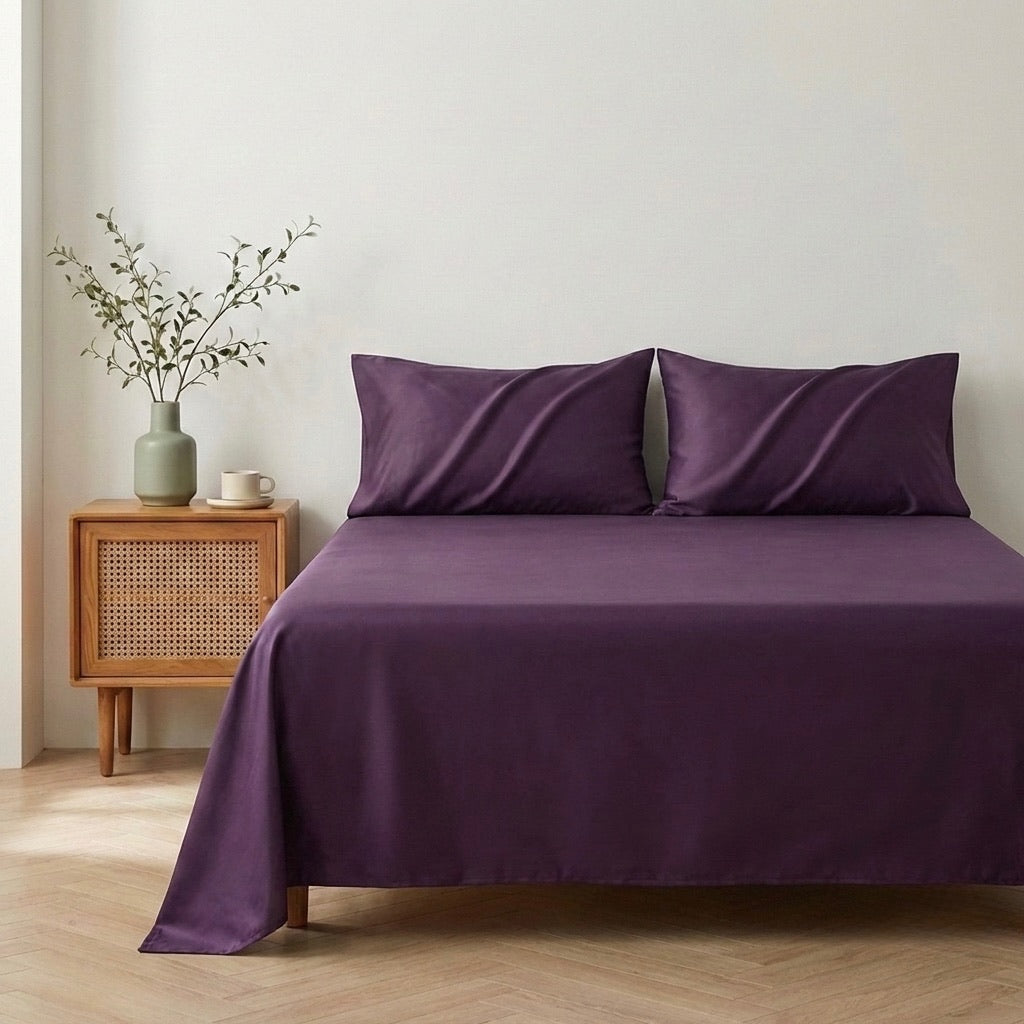600 TC PURE COTTON BEDSHEET SET