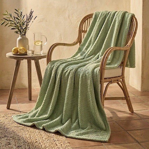 WAFFLE BLANKET