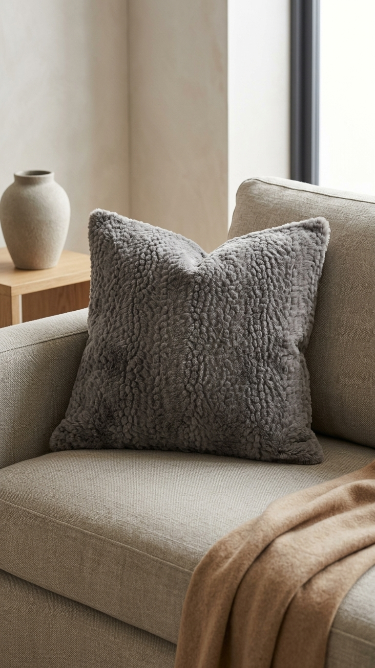ALPINE FAUX FUR CUSHION