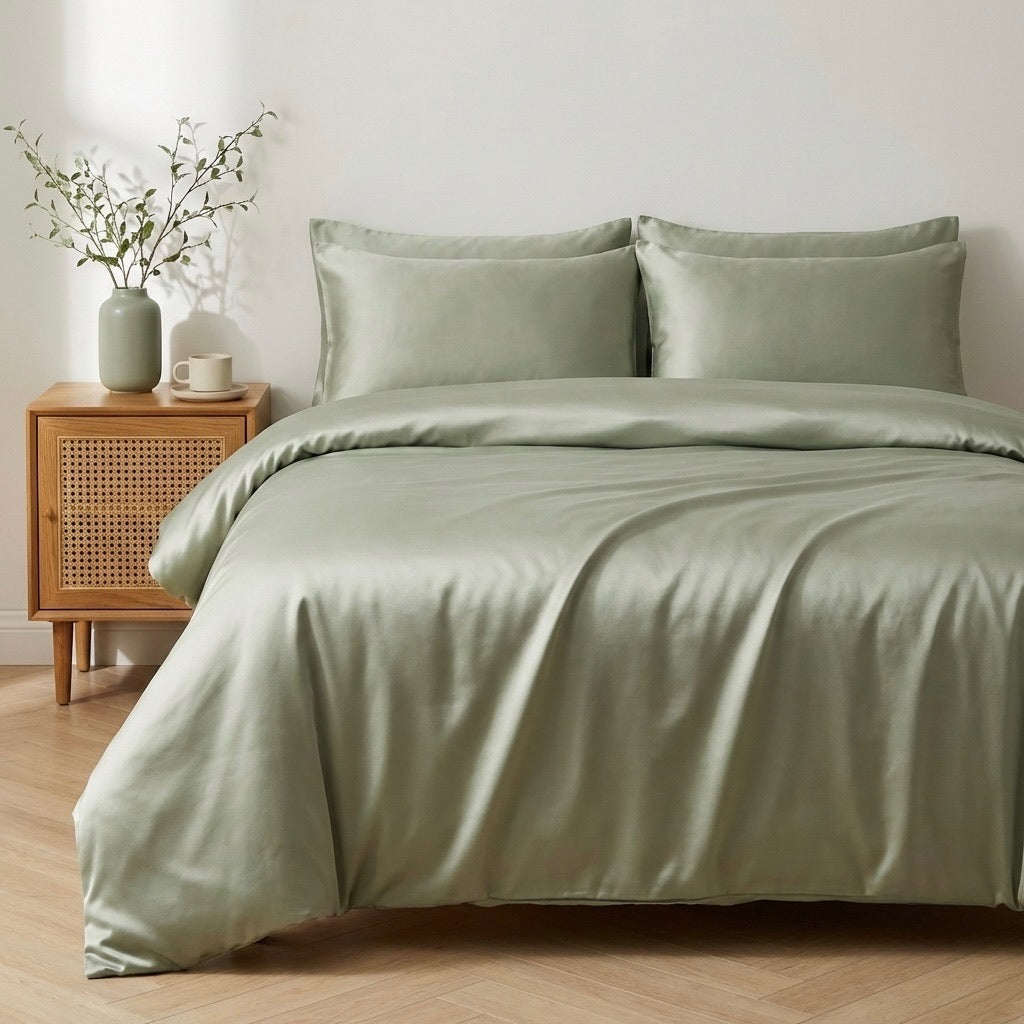 300 TC PURE COTTON DUVET COVER SET