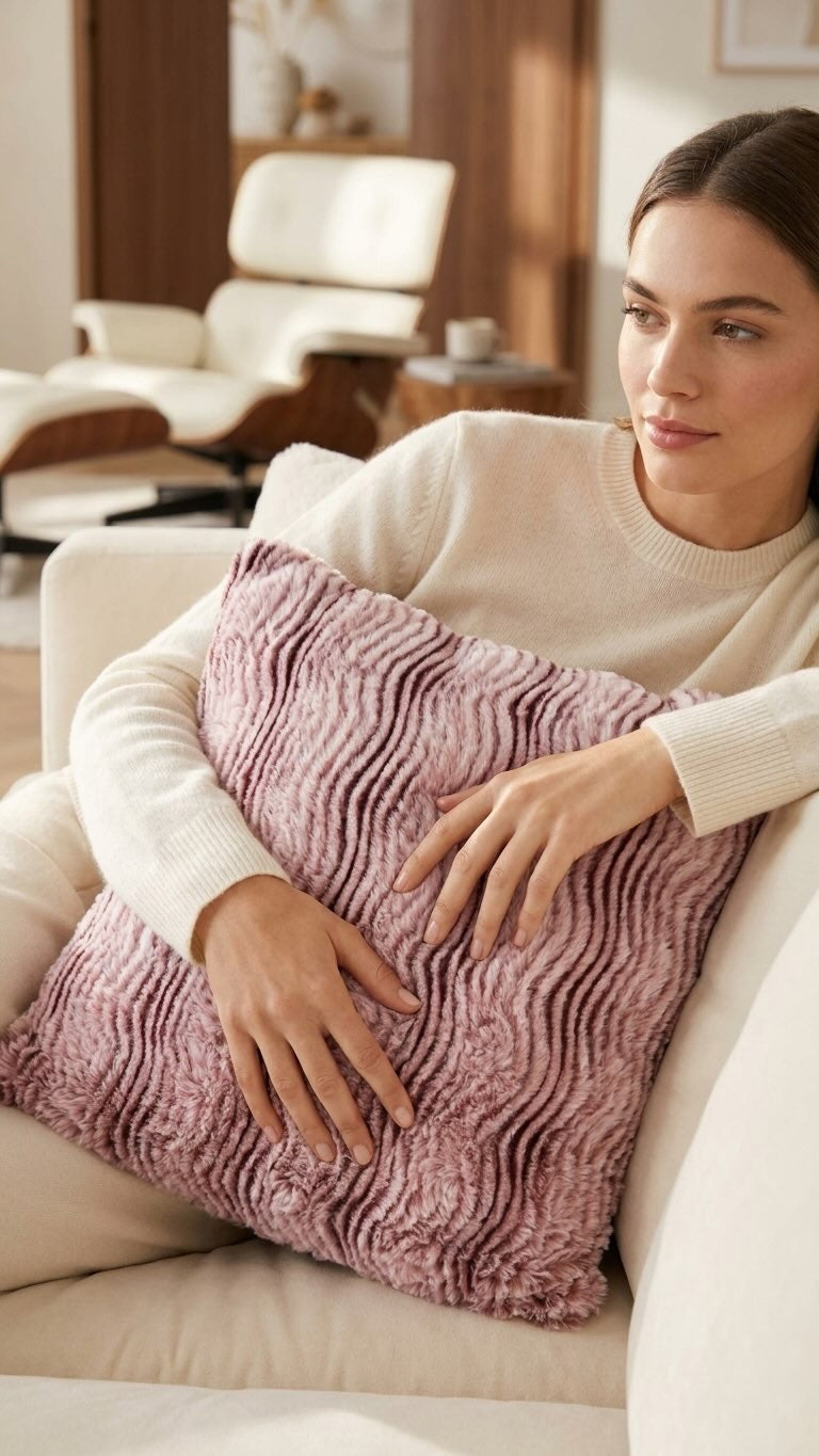 AURELIA FAUX FUR CUSHION