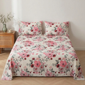 300 TC PRINTED BEDSHEET SET