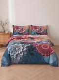 TC 300 PRINTED DUVET COVER SET