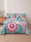 TC 300 PRINTED DUVET COVER SET