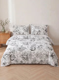 TC 300 PRINTED DUVET COVER SET